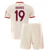 Maillot de football Réplique Bayern Munich Alphonso Davies #19 Troisième Enfant 2024-25 Manche Courte (+ Pantalon court)