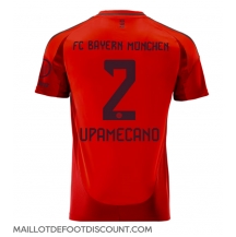 Maillot de football Réplique Bayern Munich Dayot Upamecano #2 Domicile 2024-25 Manche Courte