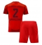 Maillot de football Réplique Bayern Munich Dayot Upamecano #2 Domicile Enfant 2024-25 Manche Courte (+ Pantalon court)