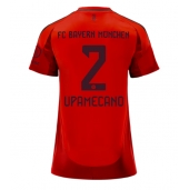 Maillot de football Réplique Bayern Munich Dayot Upamecano #2 Domicile Femme 2024-25 Manche Courte