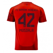 Maillot de football Réplique Bayern Munich Jamal Musiala #42 Domicile 2024-25 Manche Courte