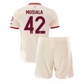 Maillot de football Réplique Bayern Munich Jamal Musiala #42 Troisième Enfant 2024-25 Manche Courte (+ Pantalon court)