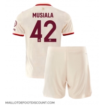 Maillot de football Réplique Bayern Munich Jamal Musiala #42 Troisième Enfant 2024-25 Manche Courte (+ Pantalon court)