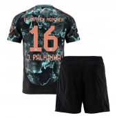 Maillot de football Réplique Bayern Munich Joao Palhinha #16 Extérieur Enfant 2024-25 Manche Courte (+ Pantalon court)