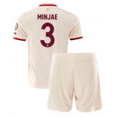 Maillot de football Réplique Bayern Munich Kim Min-jae #3 Troisième Enfant 2024-25 Manche Courte (+ Pantalon court)