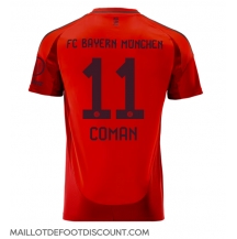 Maillot de football Réplique Bayern Munich Kingsley Coman #11 Domicile 2024-25 Manche Courte