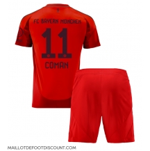 Maillot de football Réplique Bayern Munich Kingsley Coman #11 Domicile Enfant 2024-25 Manche Courte (+ Pantalon court)