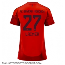 Maillot de football Réplique Bayern Munich Konrad Laimer #27 Domicile Femme 2024-25 Manche Courte