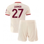 Maillot de football Réplique Bayern Munich Konrad Laimer #27 Troisième Enfant 2024-25 Manche Courte (+ Pantalon court)