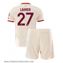 Maillot de football Réplique Bayern Munich Konrad Laimer #27 Troisième Enfant 2024-25 Manche Courte (+ Pantalon court)