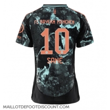 Maillot de football Réplique Bayern Munich Leroy Sane #10 Extérieur Femme 2024-25 Manche Courte