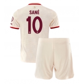 Maillot de football Réplique Bayern Munich Leroy Sane #10 Troisième Enfant 2024-25 Manche Courte (+ Pantalon court)