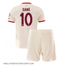 Maillot de football Réplique Bayern Munich Leroy Sane #10 Troisième Enfant 2024-25 Manche Courte (+ Pantalon court)