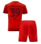 Maillot de football Réplique Bayern Munich Mathys Tel #39 Domicile Enfant 2024-25 Manche Courte (+ Pantalon court)