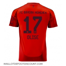 Maillot de football Réplique Bayern Munich Michael Olise #17 Domicile 2024-25 Manche Courte