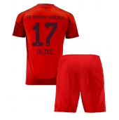 Maillot de football Réplique Bayern Munich Michael Olise #17 Domicile Enfant 2024-25 Manche Courte (+ Pantalon court)