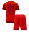 Maillot de football Réplique Bayern Munich Michael Olise #17 Domicile Enfant 2024-25 Manche Courte (+ Pantalon court)