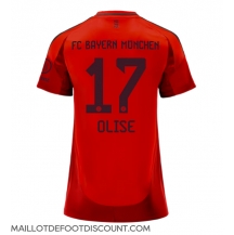 Maillot de football Réplique Bayern Munich Michael Olise #17 Domicile Femme 2024-25 Manche Courte