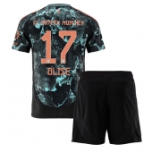 Maillot de football Réplique Bayern Munich Michael Olise #17 Extérieur Enfant 2024-25 Manche Courte (+ Pantalon court)