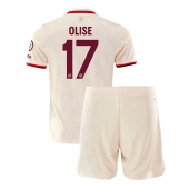 Maillot de football Réplique Bayern Munich Michael Olise #17 Troisième Enfant 2024-25 Manche Courte (+ Pantalon court)