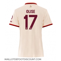 Maillot de football Réplique Bayern Munich Michael Olise #17 Troisième Femme 2024-25 Manche Courte