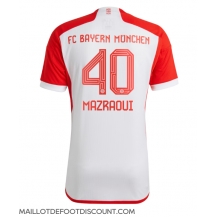 Maillot de football Réplique Bayern Munich Noussair Mazraoui #40 Domicile 2023-24 Manche Courte