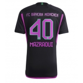 Maillot de football Réplique Bayern Munich Noussair Mazraoui #40 Extérieur 2023-24 Manche Courte