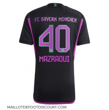 Maillot de football Réplique Bayern Munich Noussair Mazraoui #40 Extérieur 2023-24 Manche Courte