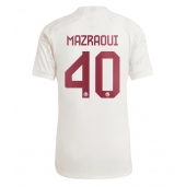 Maillot de football Réplique Bayern Munich Noussair Mazraoui #40 Troisième 2023-24 Manche Courte