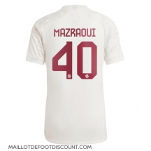 Maillot de football Réplique Bayern Munich Noussair Mazraoui #40 Troisième 2023-24 Manche Courte