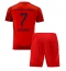 Maillot de football Réplique Bayern Munich Serge Gnabry #7 Domicile Enfant 2024-25 Manche Courte (+ Pantalon court)