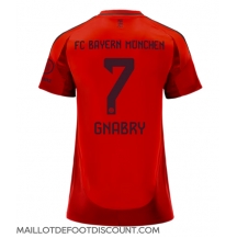 Maillot de football Réplique Bayern Munich Serge Gnabry #7 Domicile Femme 2024-25 Manche Courte