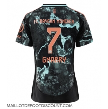 Maillot de football Réplique Bayern Munich Serge Gnabry #7 Extérieur Femme 2024-25 Manche Courte