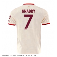 Maillot de football Réplique Bayern Munich Serge Gnabry #7 Troisième 2024-25 Manche Courte