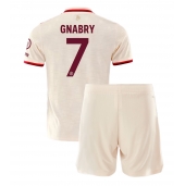 Maillot de football Réplique Bayern Munich Serge Gnabry #7 Troisième Enfant 2024-25 Manche Courte (+ Pantalon court)