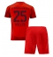 Maillot de football Réplique Bayern Munich Thomas Muller #25 Domicile Enfant 2024-25 Manche Courte (+ Pantalon court)