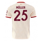 Maillot de football Réplique Bayern Munich Thomas Muller #25 Troisième 2024-25 Manche Courte