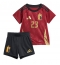 Maillot de football Réplique Belgique Arthur Vermeeren #23 Domicile Enfant Europe 2024 Manche Courte (+ Pantalon court)