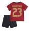 Maillot de football Réplique Belgique Arthur Vermeeren #23 Domicile Enfant Europe 2024 Manche Courte (+ Pantalon court)