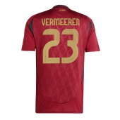 Maillot de football Réplique Belgique Arthur Vermeeren #23 Domicile Europe 2024 Manche Courte