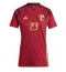 Maillot de football Réplique Belgique Arthur Vermeeren #23 Domicile Femme Europe 2024 Manche Courte