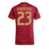 Maillot de football Réplique Belgique Arthur Vermeeren #23 Domicile Femme Europe 2024 Manche Courte