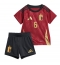 Maillot de football Réplique Belgique Axel Witsel #6 Domicile Enfant Europe 2024 Manche Courte (+ Pantalon court)