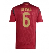 Maillot de football Réplique Belgique Axel Witsel #6 Domicile Europe 2024 Manche Courte