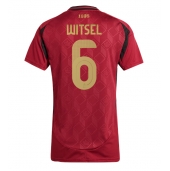 Maillot de football Réplique Belgique Axel Witsel #6 Domicile Femme Europe 2024 Manche Courte