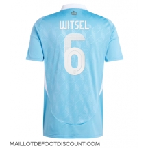 Maillot de football Réplique Belgique Axel Witsel #6 Extérieur Europe 2024 Manche Courte