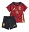 Maillot de football Réplique Belgique Dodi Lukebakio #14 Domicile Enfant Europe 2024 Manche Courte (+ Pantalon court)