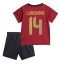 Maillot de football Réplique Belgique Dodi Lukebakio #14 Domicile Enfant Europe 2024 Manche Courte (+ Pantalon court)