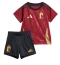 Maillot de football Réplique Belgique Domicile Enfant Europe 2024 Manche Courte (+ Pantalon court)