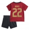 Maillot de football Réplique Belgique Jeremy Doku #22 Domicile Enfant Europe 2024 Manche Courte (+ Pantalon court)